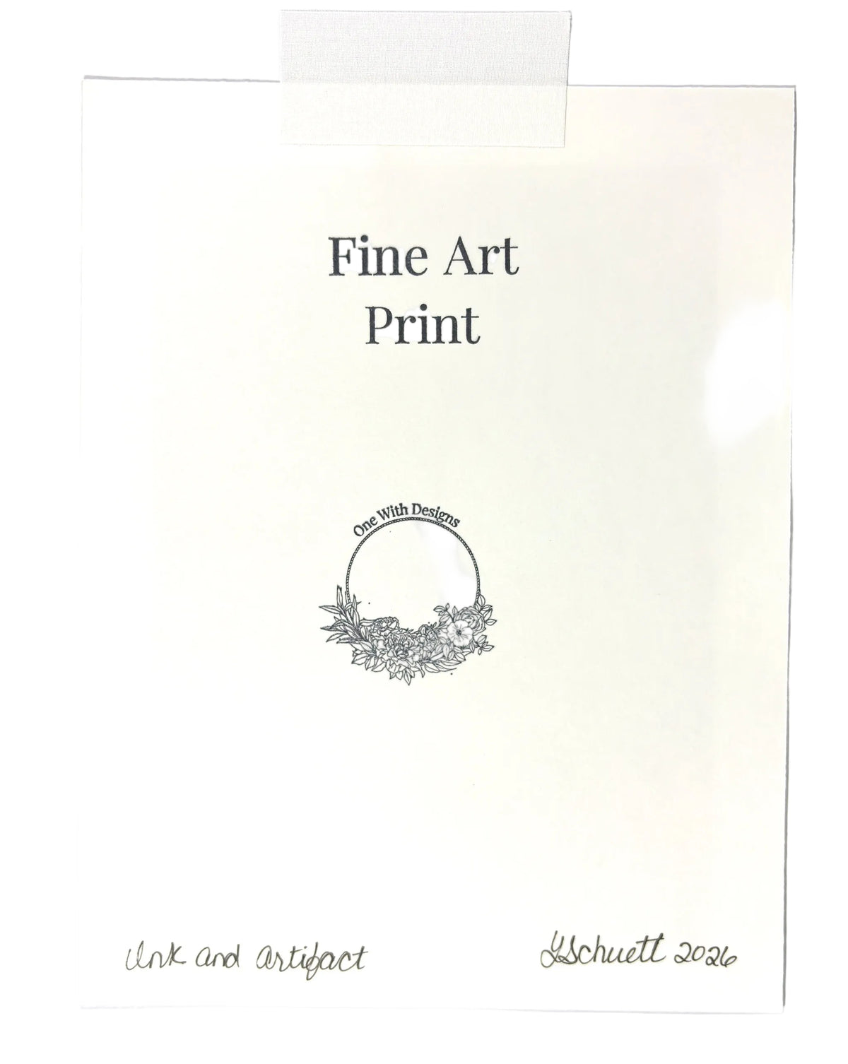 Ink and Artifact