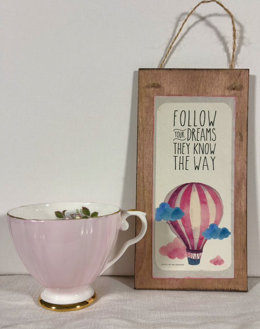 Follow Your Dreams Quote Panel